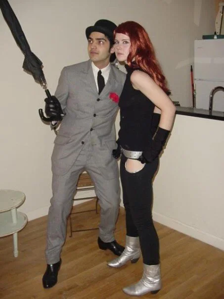 This is Me and my friend Sara as the Avengers.JPG