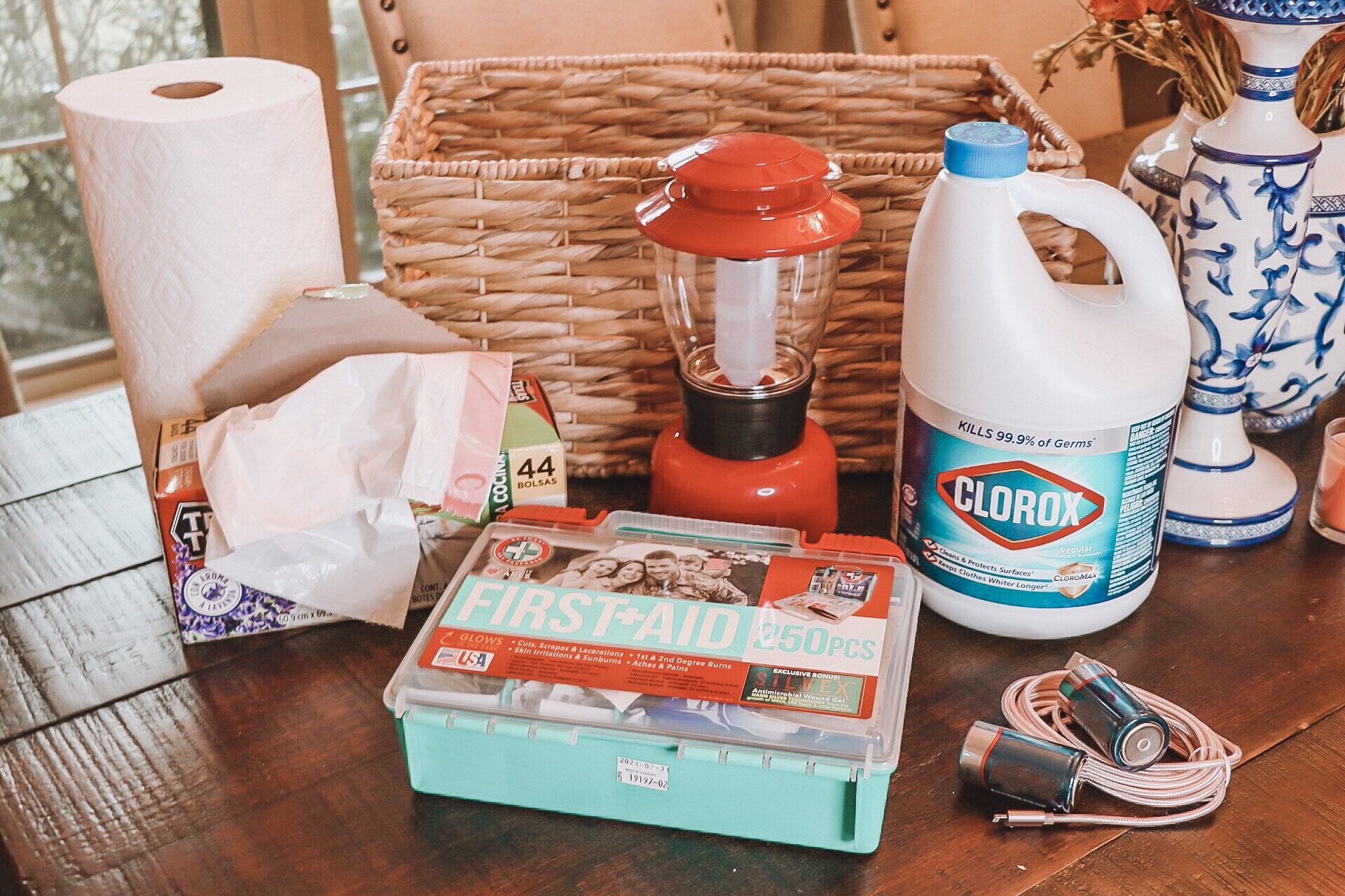 How to Create a Disaster Preparedness Kit: A Collaboration with Clorox Bleach