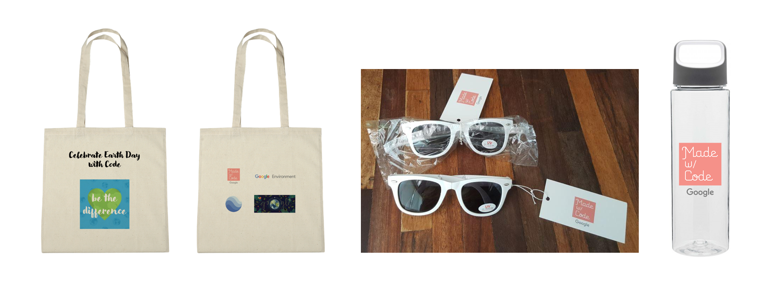 Produced swag that was given out at coding parties.