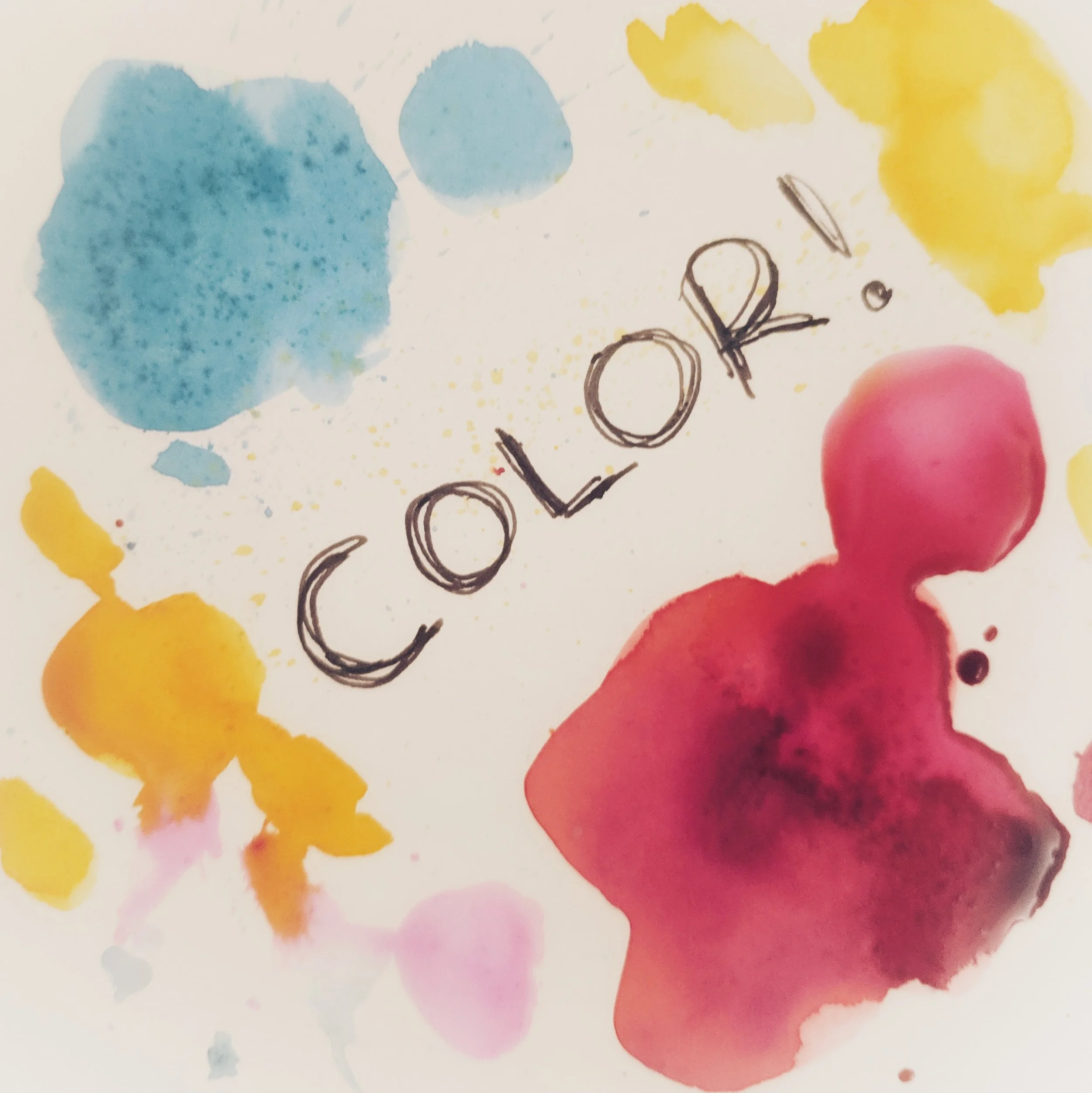 The colors I use in my work