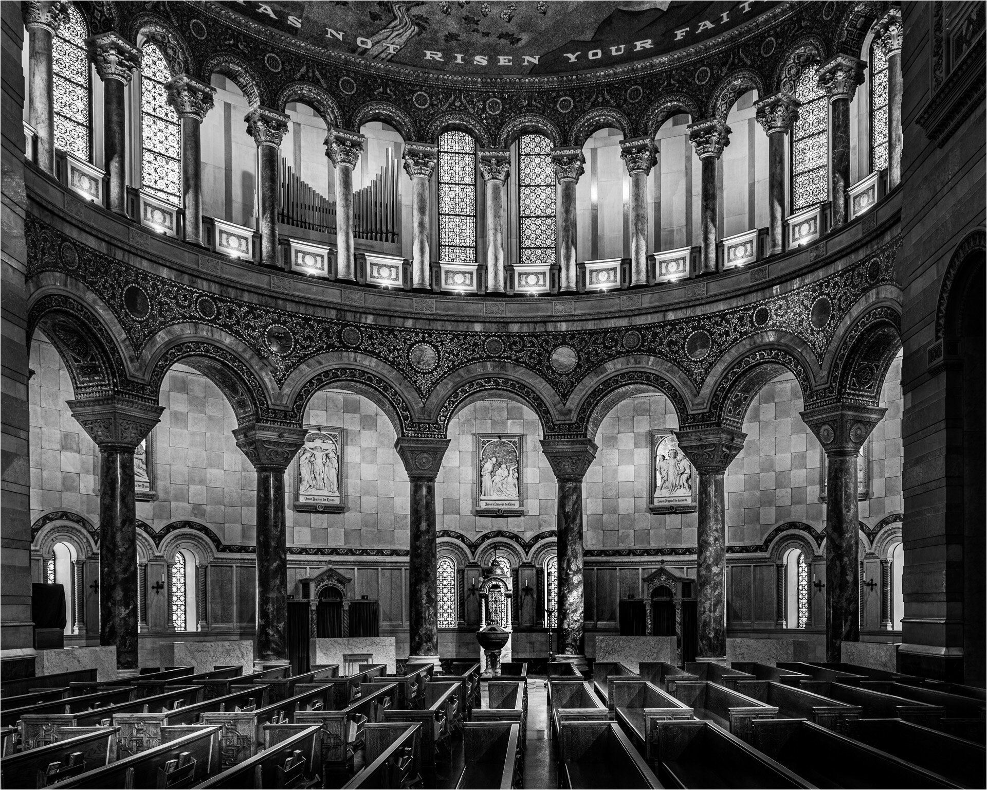 Cathedral Basilica of St. Louis, Number 2, 26"x30", digital photograph, 2019