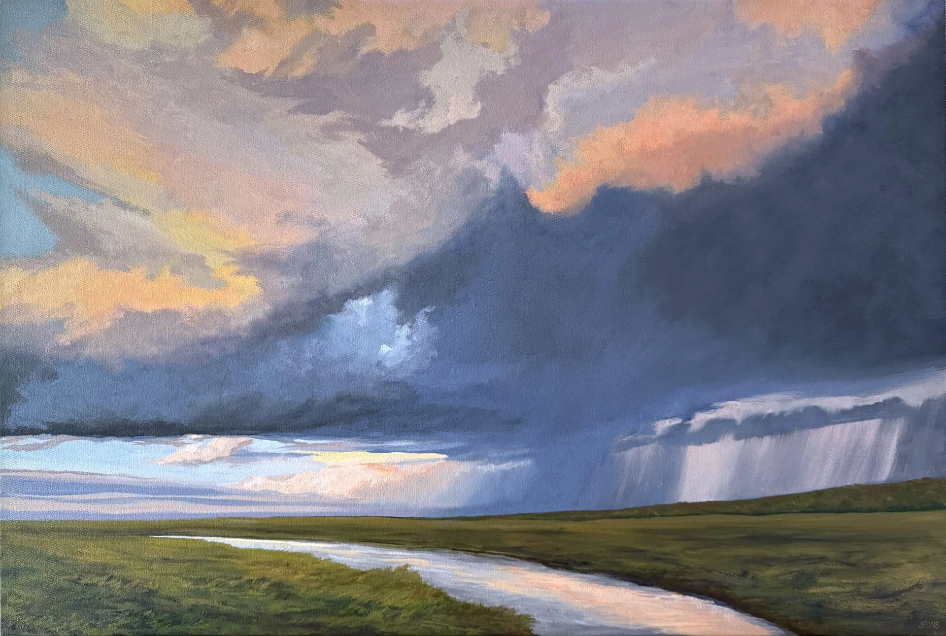 Janet Fons - Stormy Sunset