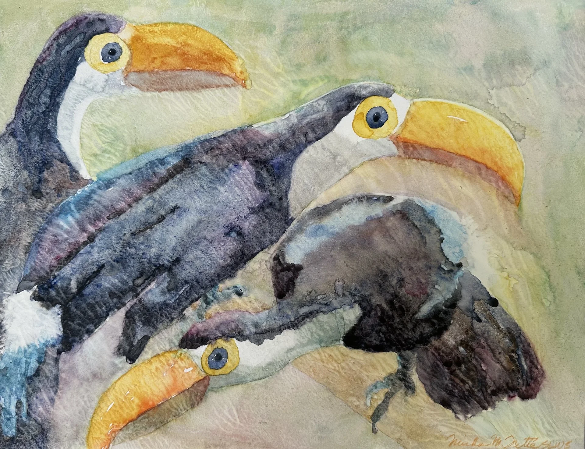 31 - Mirka M. Fette - One Can, Toucan, Three Can