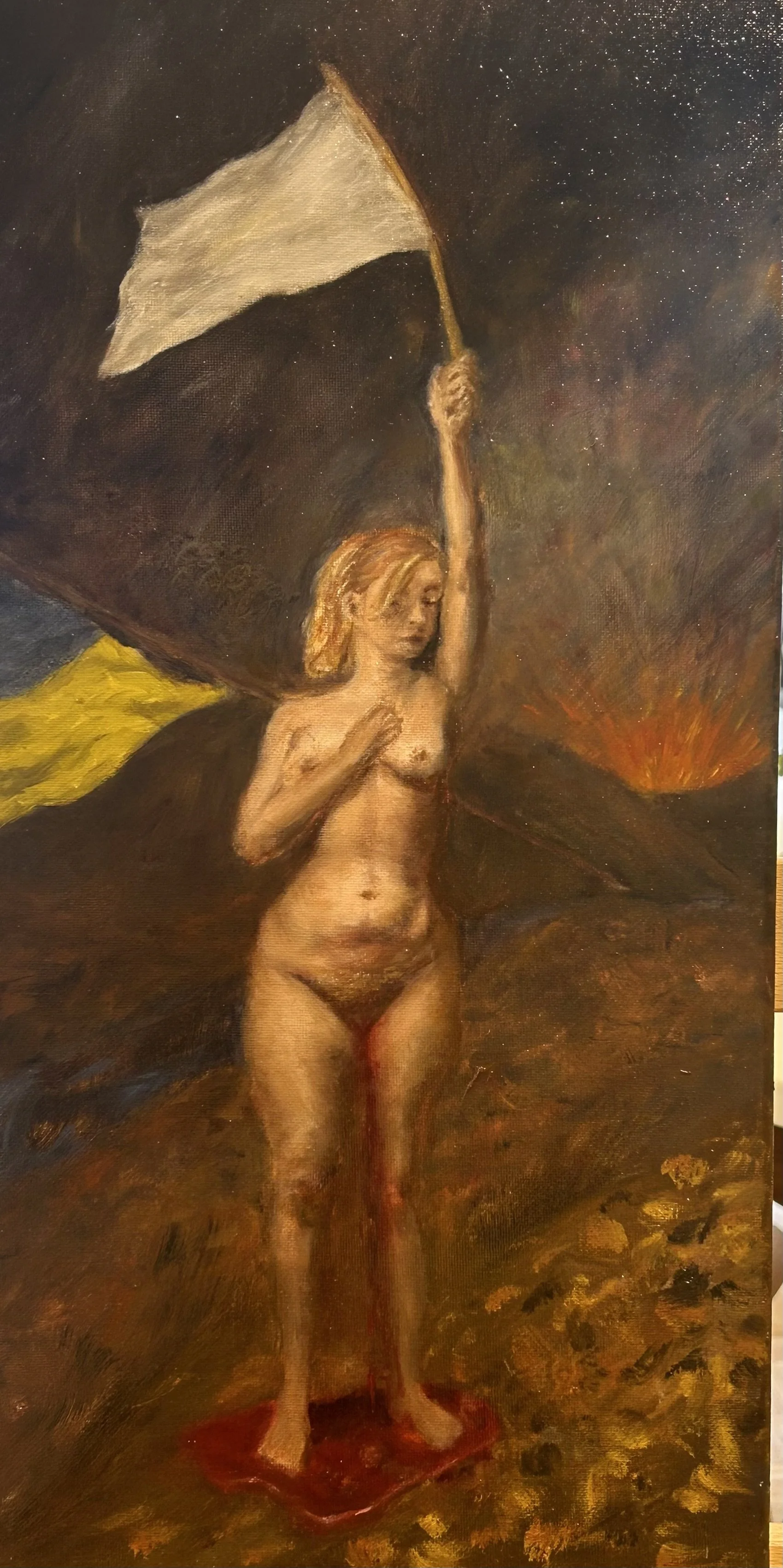 Karen Buckey - Calling Truce . . . while blood flows