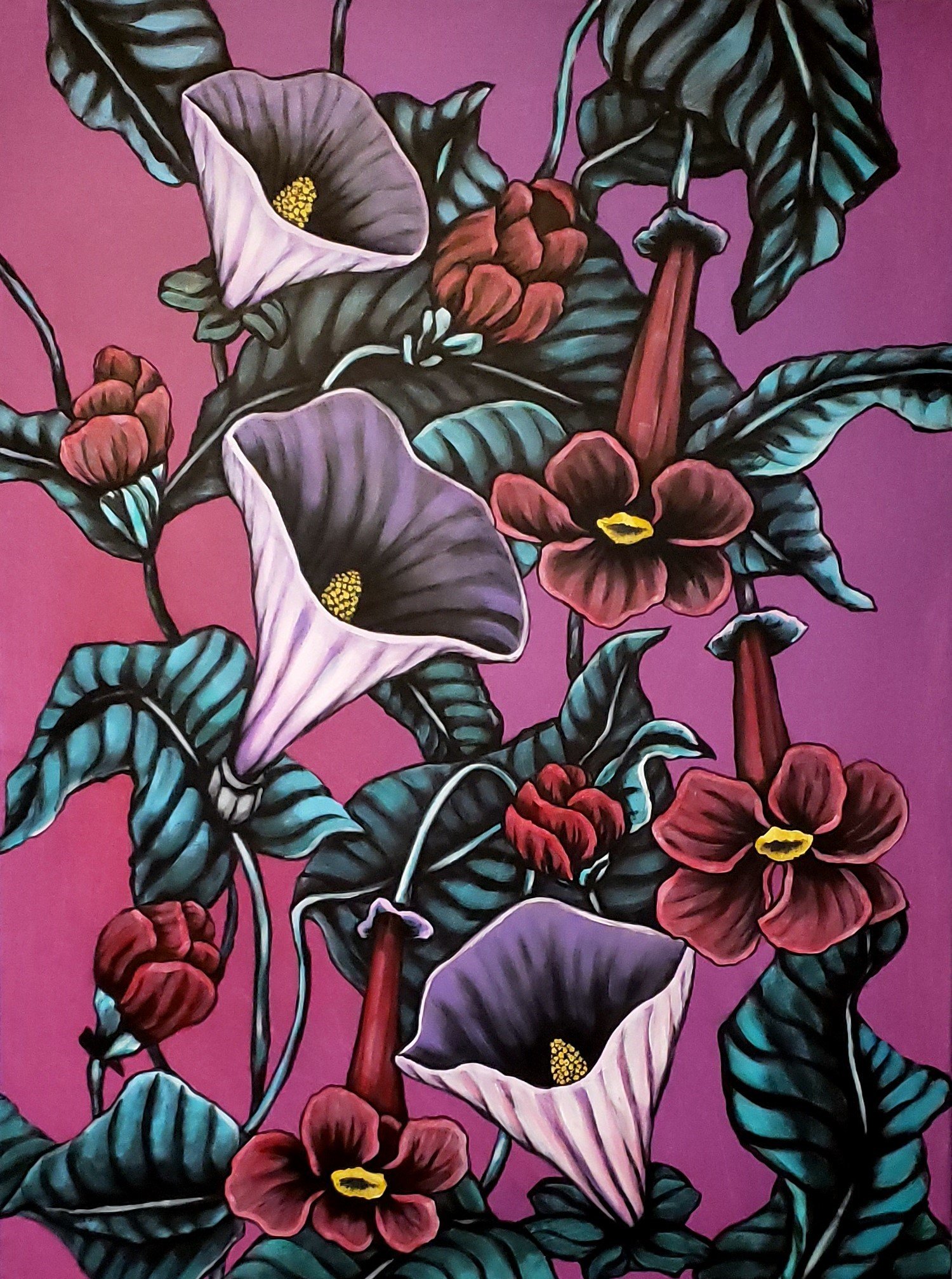 Hannah Smith - Magenta Garden