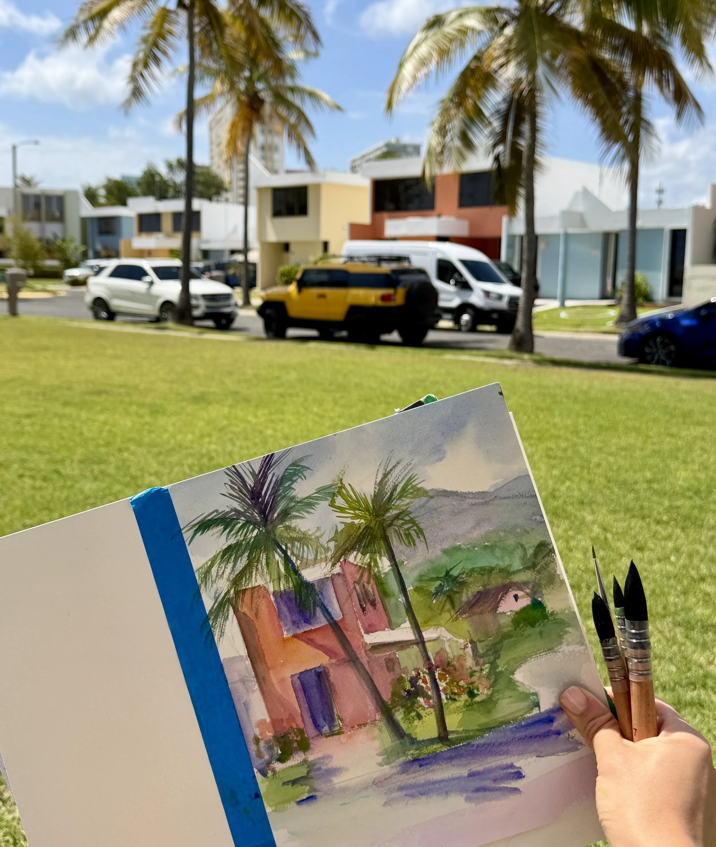 Botanical Garden Plein Air:  Watercolor Sketching & Landscape Studies for Intermediate to Advanced Artists  October 8 & 9, 2026