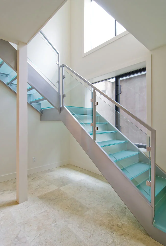 Howard Z Freeman Commercial Glass Staircase
