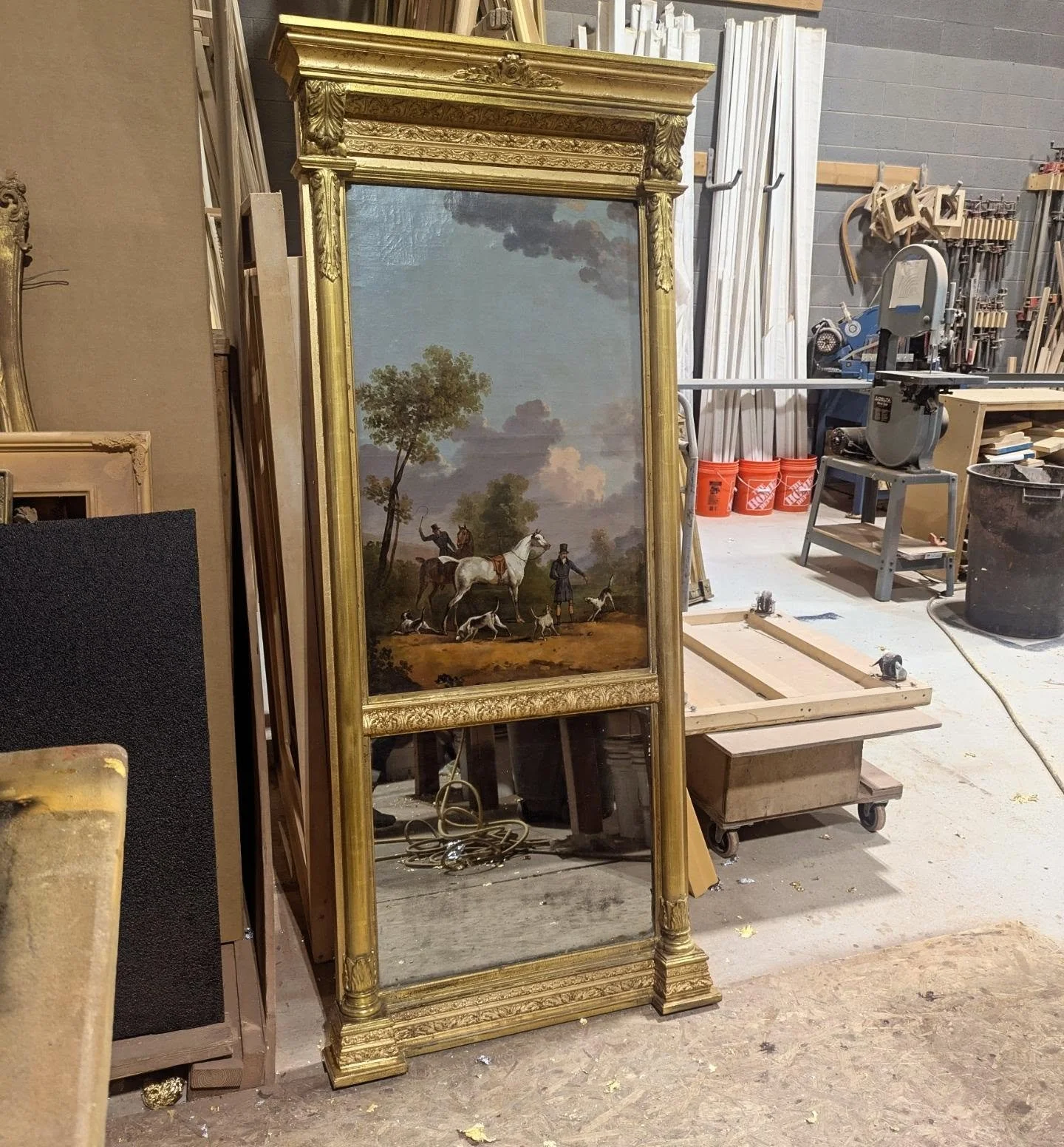 Tabernacle from last week. 
.
#woodwork #frameshop #utah #ashbyframes #rettashby