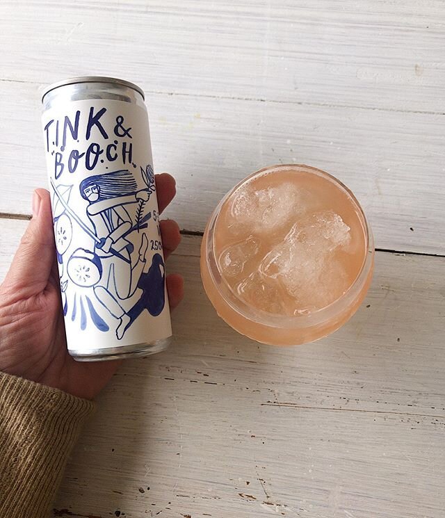 Look what&rsquo;s just landed!!!! We couldn&rsquo;t be more proud! May we introduce you to your new favourite &lsquo;CLEAN  cocktail&rsquo; to go this summer! Tink &amp; Booch - our Organic Rose Gin, Apple and Elderflower kombucha!! We&rsquo;ll get i