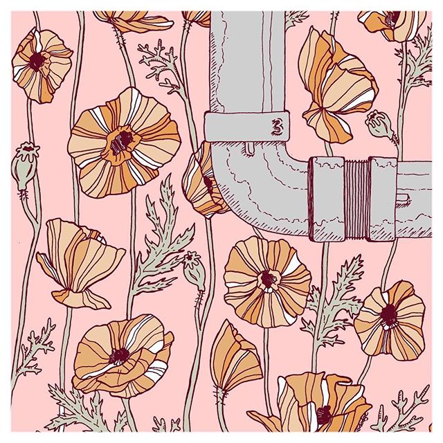 Art by the amazing @studiododge Head over to her website for prints and stickers(link in her bio).
.
.
Tag #womenofillustration for a chance to be featured or become a Patron for a paid promo.
.
.
#poppy #florals #floralillustration #flowerdesign #pi