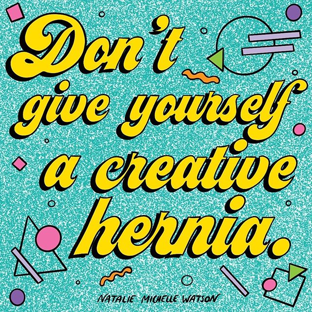 I know &quot;push yourself&quot; and all, but you gotta know your limits. Art by⁣ @nataliemichellewatson⠀
.⁣⠀
.⁣⠀
🎙Podcast episode on how to sell products with artist Natalie Michelle Watson is now live! Listen to this episode on Spotify, Apple Podc