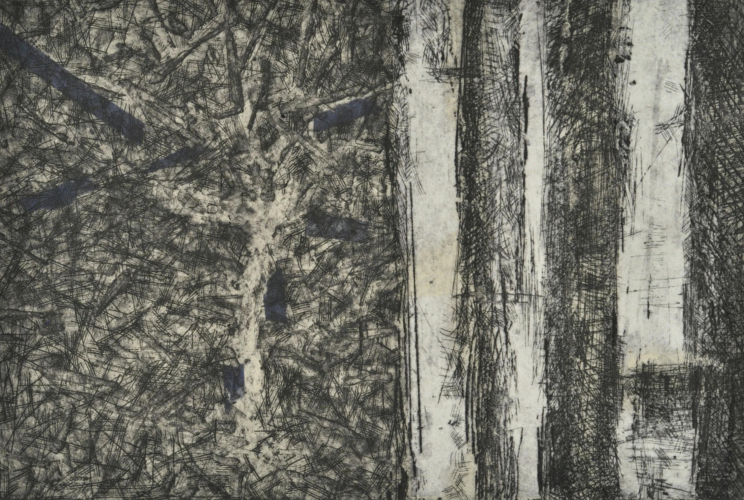 Conflicted | intaglio print