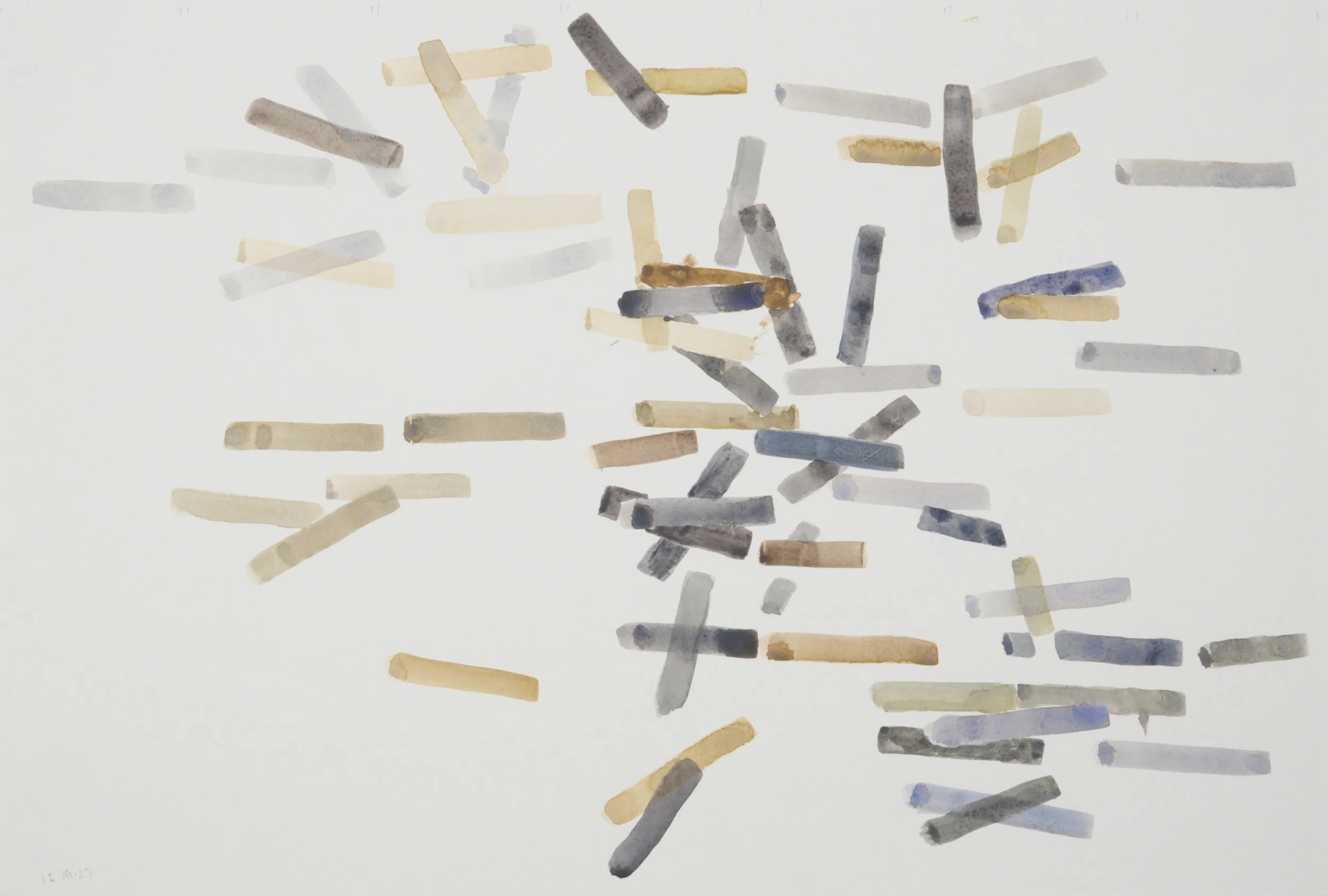 Fragment–wood | watercolor | 15x22