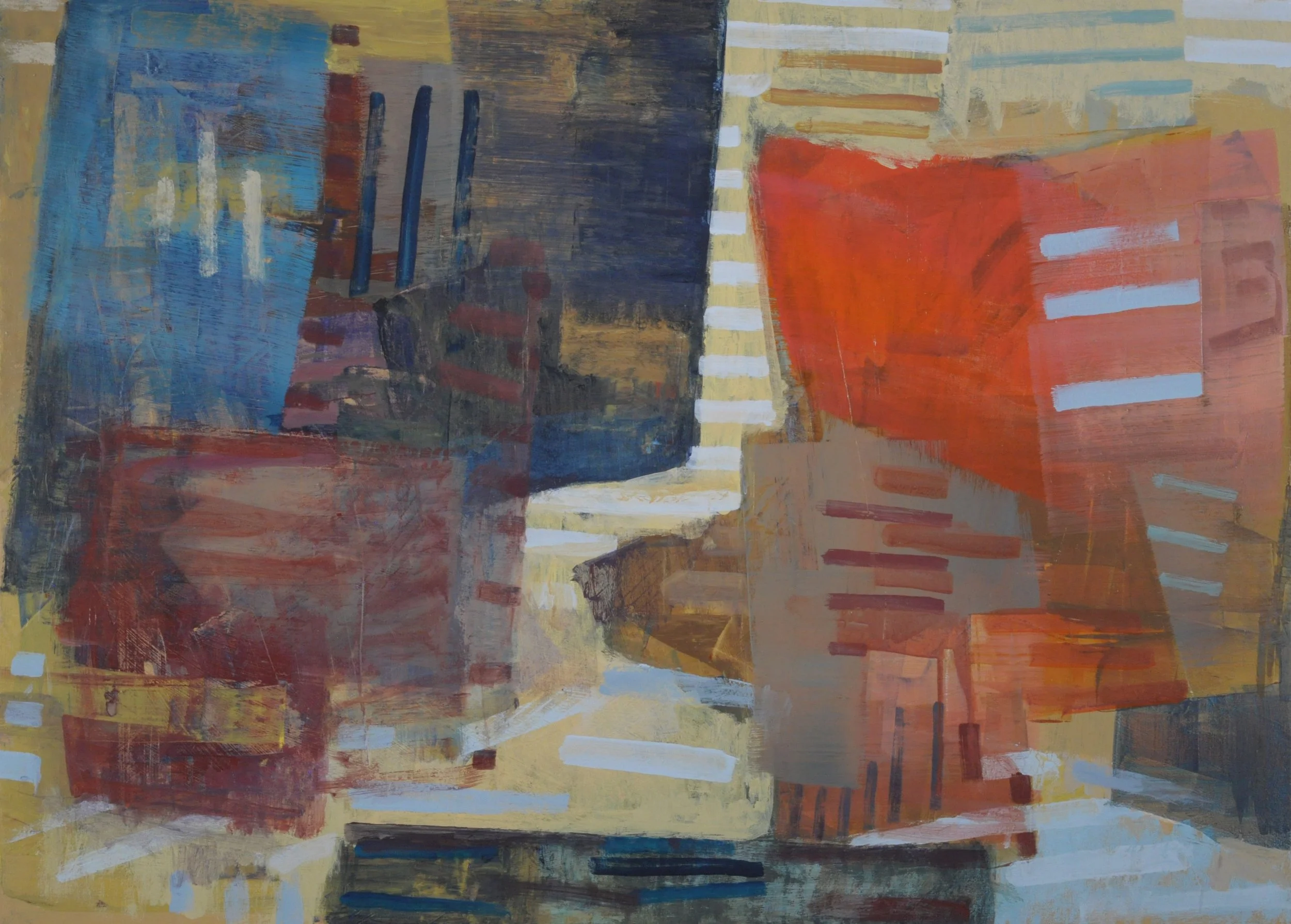 Point Study 1 | acrylic | 27 x 37.5