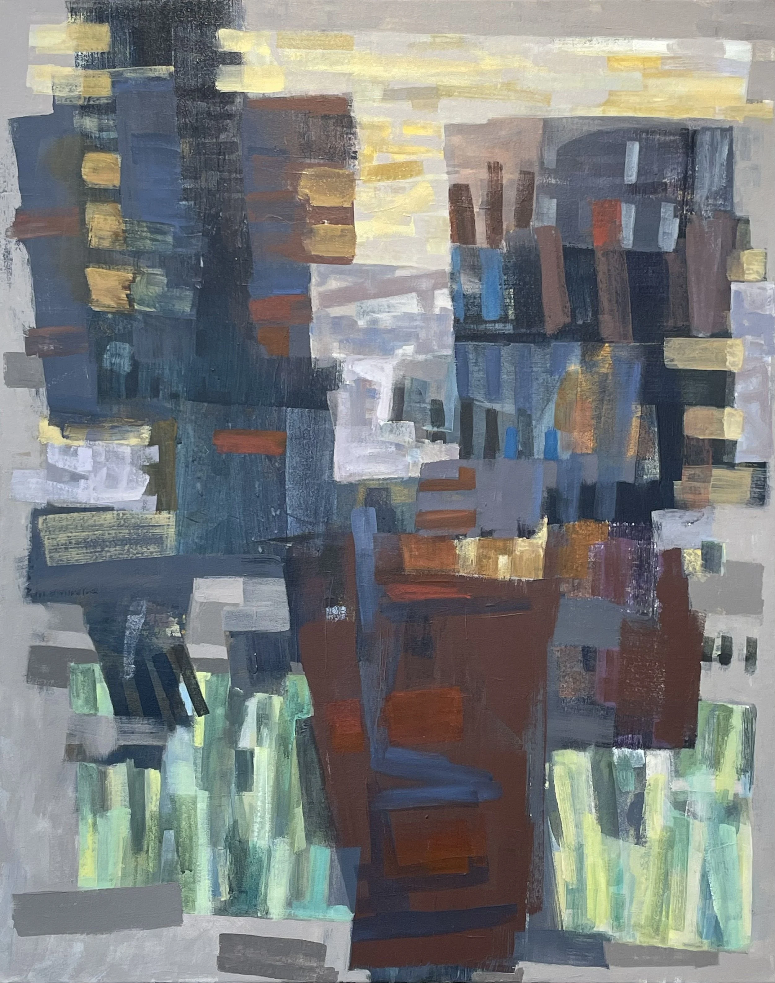 Point Study 3 | acrylic | 36 x 29