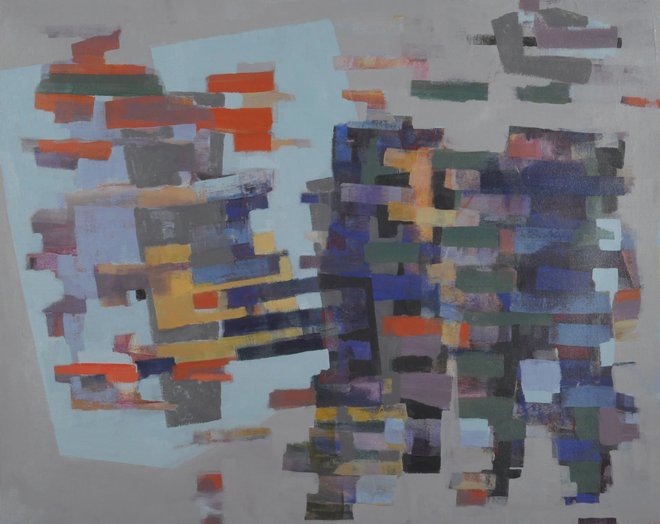 Point Study 4 | acrylic | 29 x 36