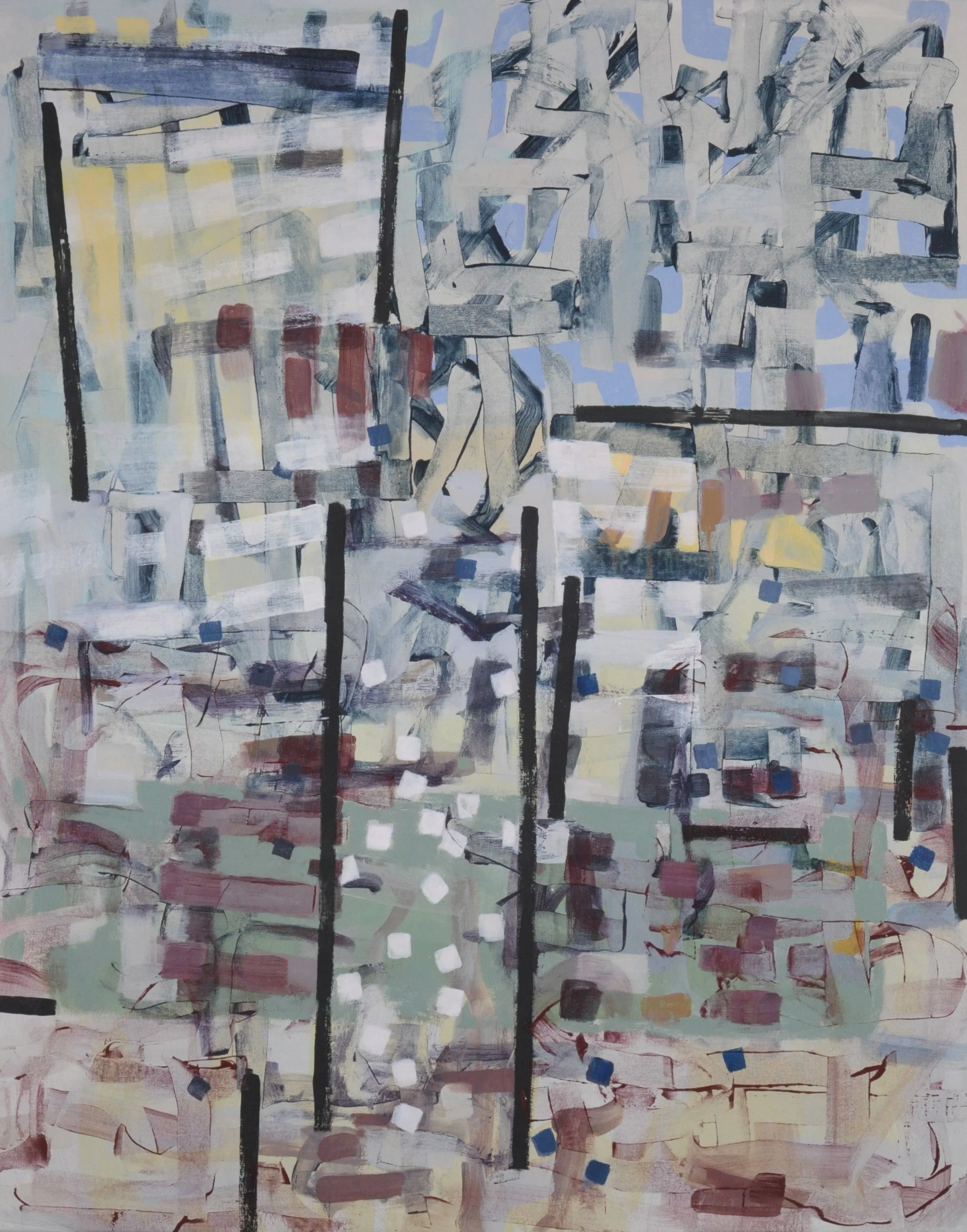 Point Study 7 | acrylic | 36 x 29