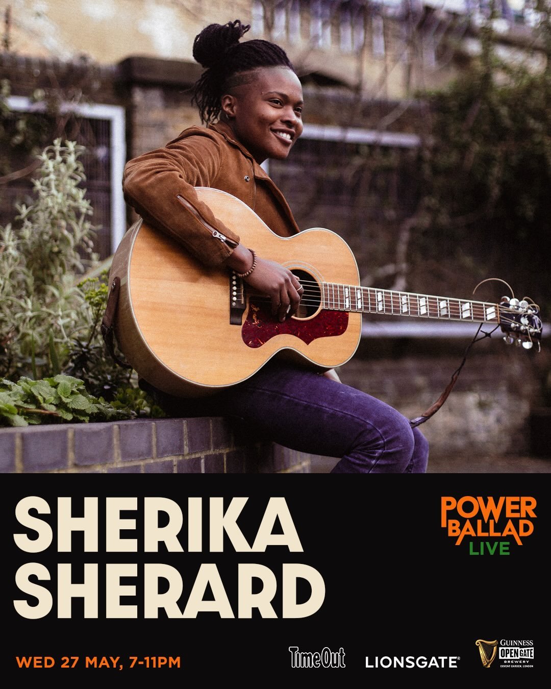 Tomorrow evening I will be performing for @lionsgate &lsquo;s &lsquo;Power Ballad Live&rsquo; at @guinnessbreweryldn with @timeoutlondon to celebrate the release of the &lsquo;Power Ballad&rsquo; Movie.

I hopefully won't be splitting a G on stage bu