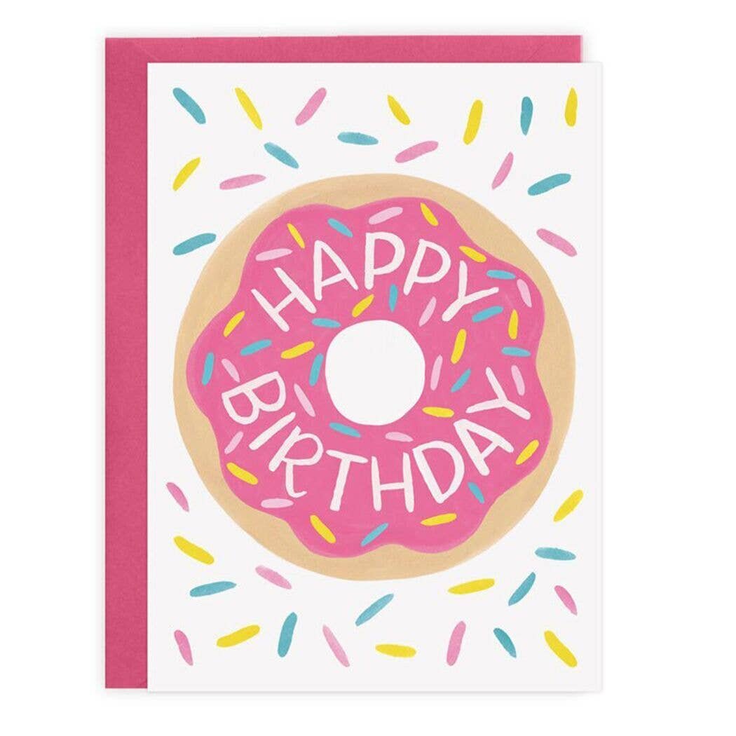 Donut Birthday Card — Farmhouse Napa Valley