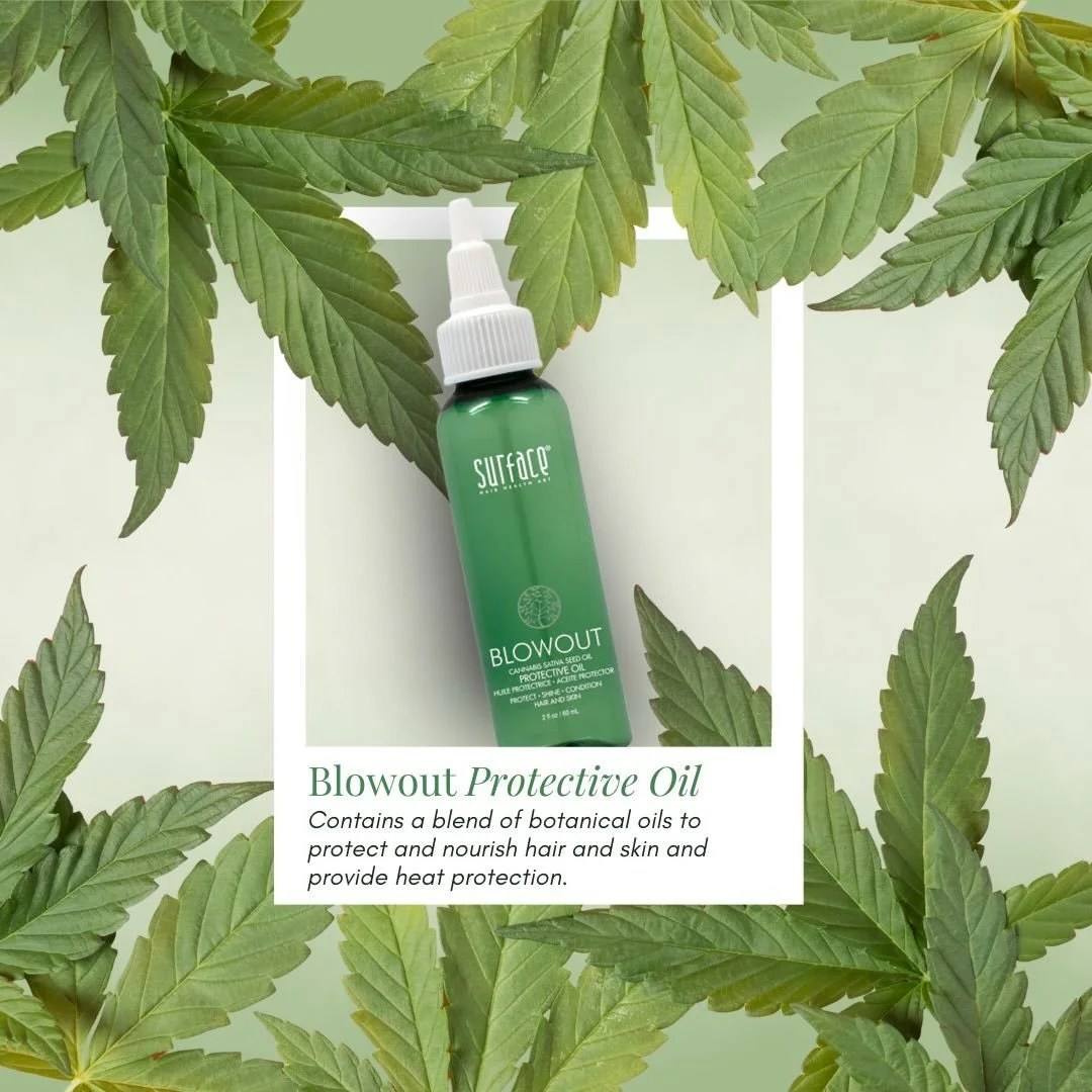 Your blowout, but better 🌿

The Surface Blowout Protective Oil is packed with botanical oils to nourish, smooth, and protect your hair from heat, giving you shine without the weight. ✨

Even better&hellip; it&rsquo;s part of our March special: Mix &