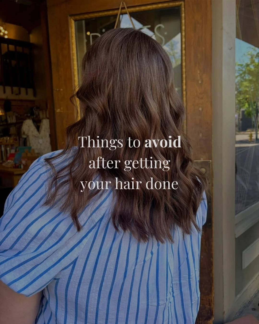 Just looking out for you 😉

#rootsbeautystudio #fortcollinshairsalon #haircaretips