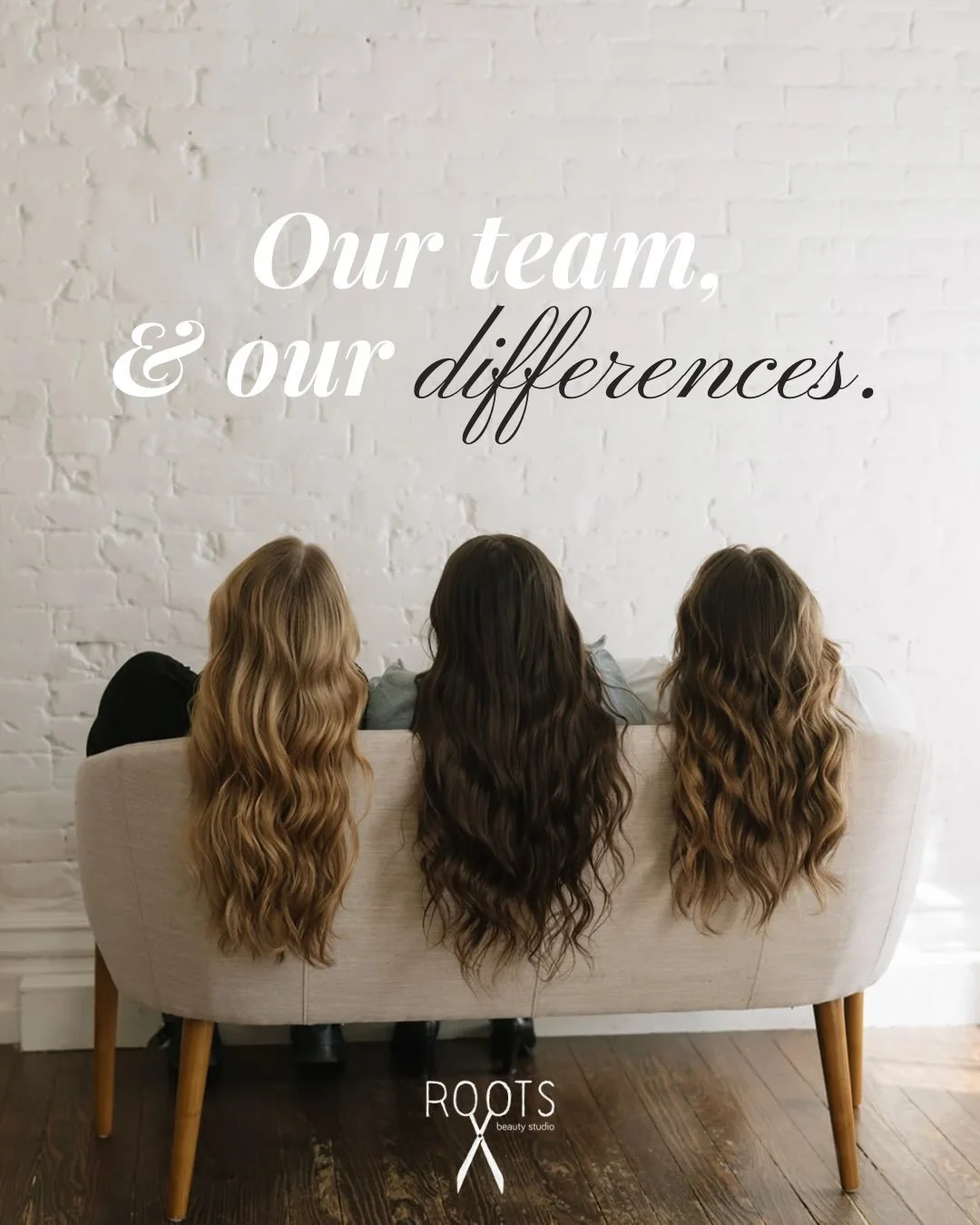 Everyone on our team is a little different and that&rsquo;s exactly what makes Roots so special. 🤍

Different personalities, different routines, different coffee order &amp; one shared goal: making every guest feel at home. 

#rootsbeautystudio #for