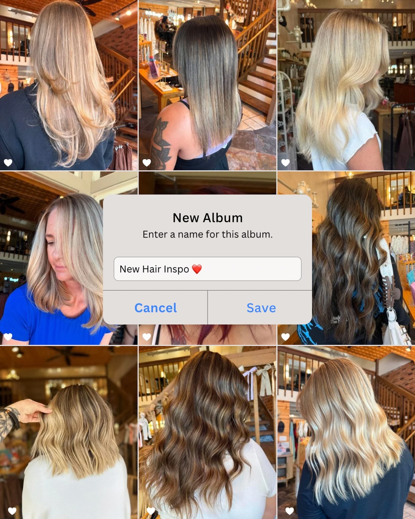 We heard you might need some hair inspiration... 👀✨
Don&rsquo;t worry, we&rsquo;ve got you. 🤩

Whether you&rsquo;re dreaming of a lived-in blonde, rich brunette, dimensional color, or a fresh cut, save this post for your next appointment and show y