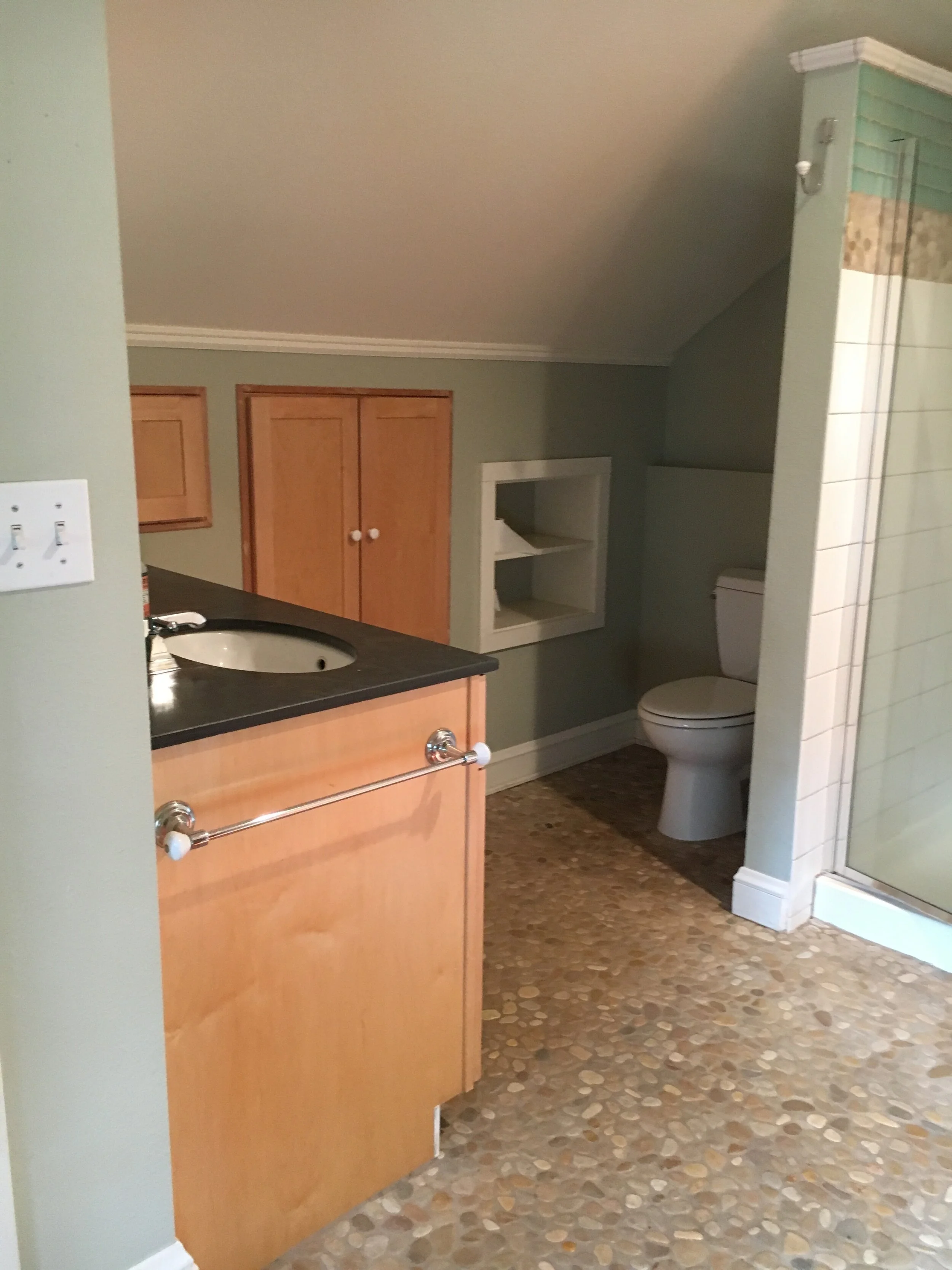 Before at Vanity Area