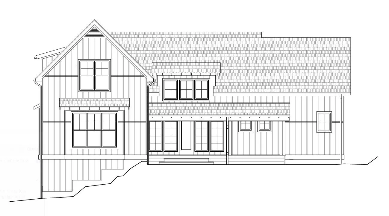 Front Elevation - Original Concept