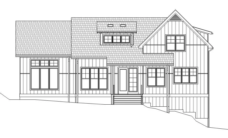 Rear Elevation - Original Concept