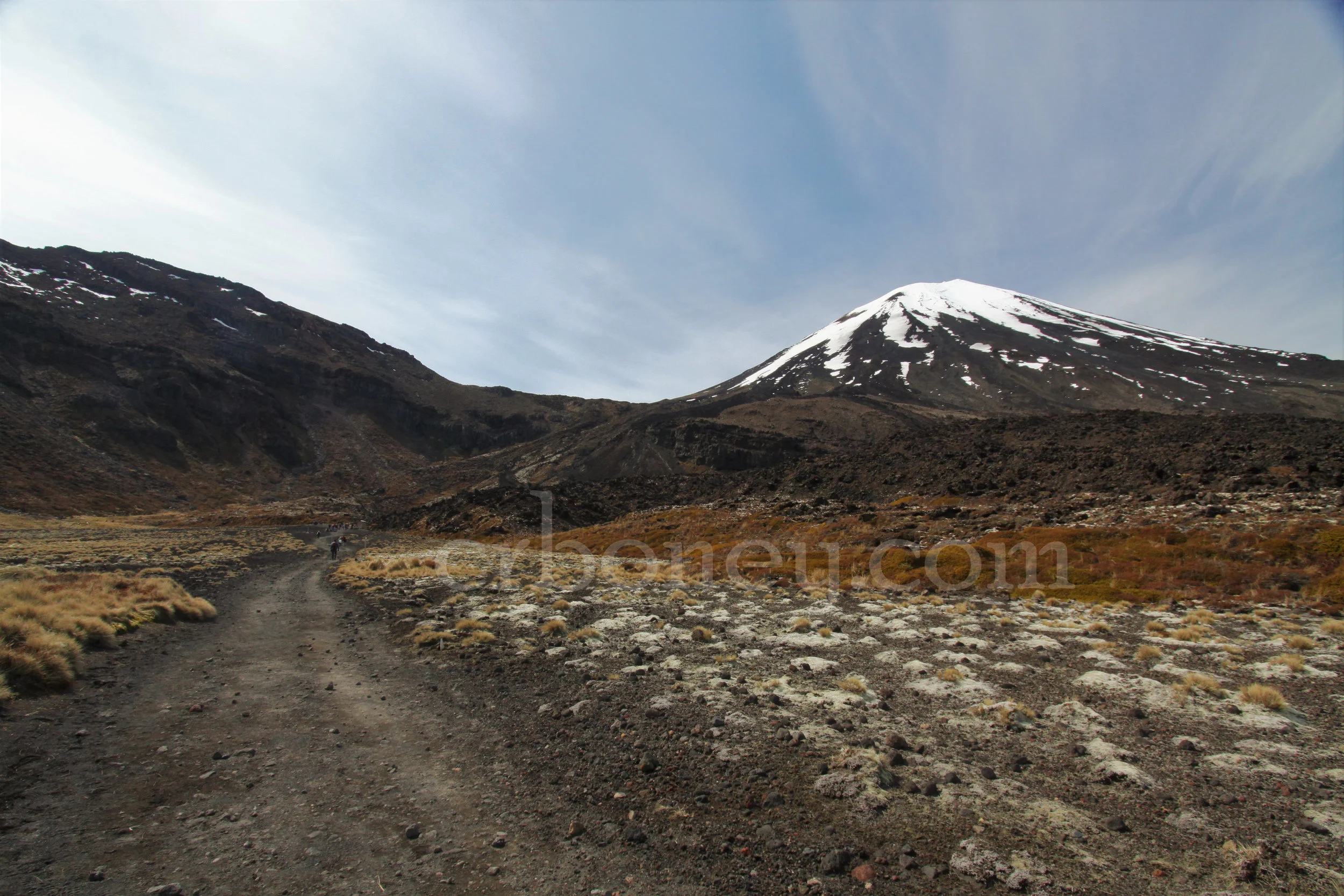 Path to Tongariro