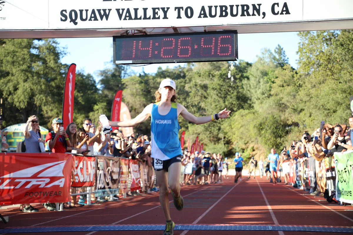 Jared Hazen, WS100 runner-up photo: irunfar.com