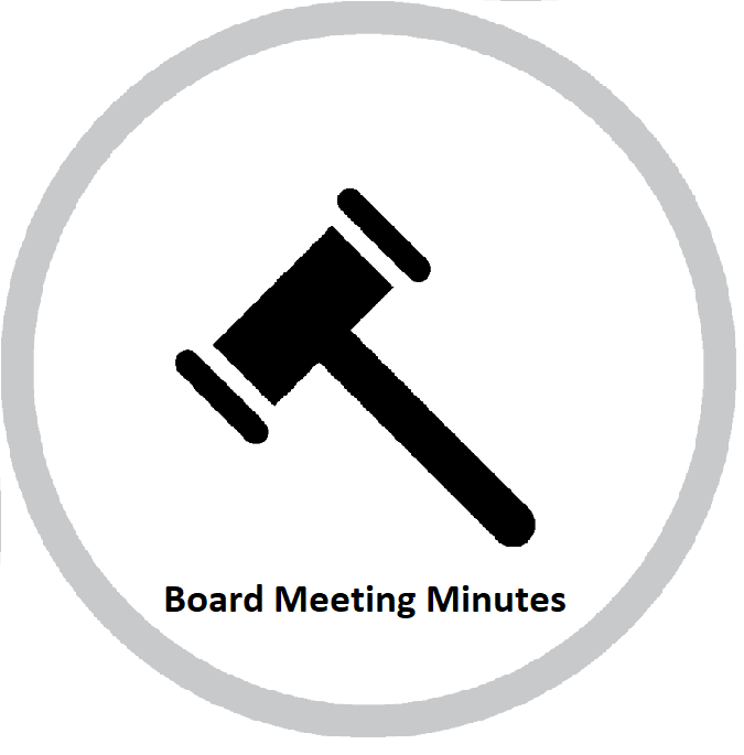 Click for board minutes