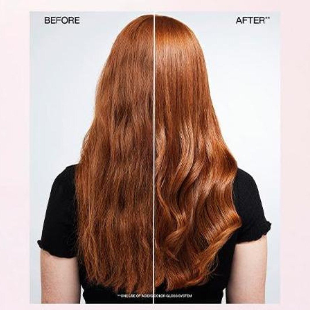 ✨ Weekly Ritual, Radiant Results! 🌈 Take home the Redken Acidic Gloss Treatment and indulge in a weekly hair ritual. Shampoo, Conditioner, Gloss Treatment, and Heat Protectant - all at 20% off! Your hair, your rules, your shine! #HairRituals #AtHome