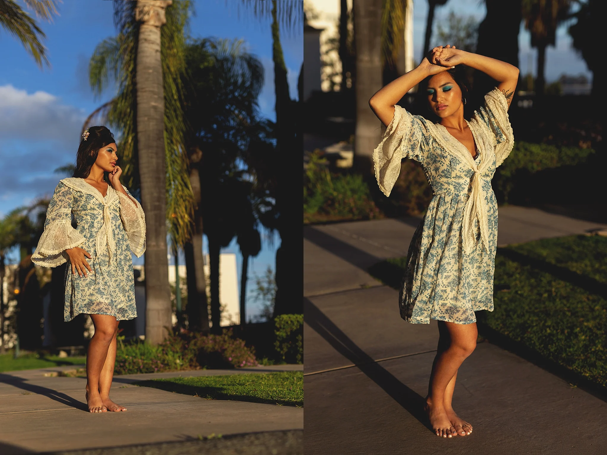 Surrealist Vintage Lookbook Photoshoot Victoria Irene Photography