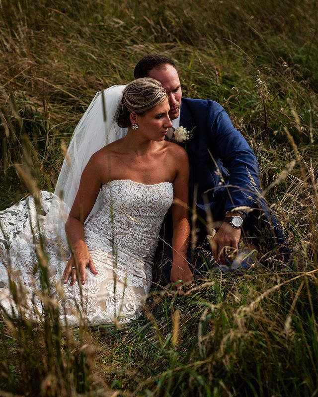 Two lovebirds, nestled close, peering into their mountainous future.
.
.
.
Venue: @chestnutridgeresort 
Hair Stylist: @maggie_fennell
Makeup: @bellaspaandbeauty
Dress: @madison_james for @allurebridals 
Menswear: @700shop