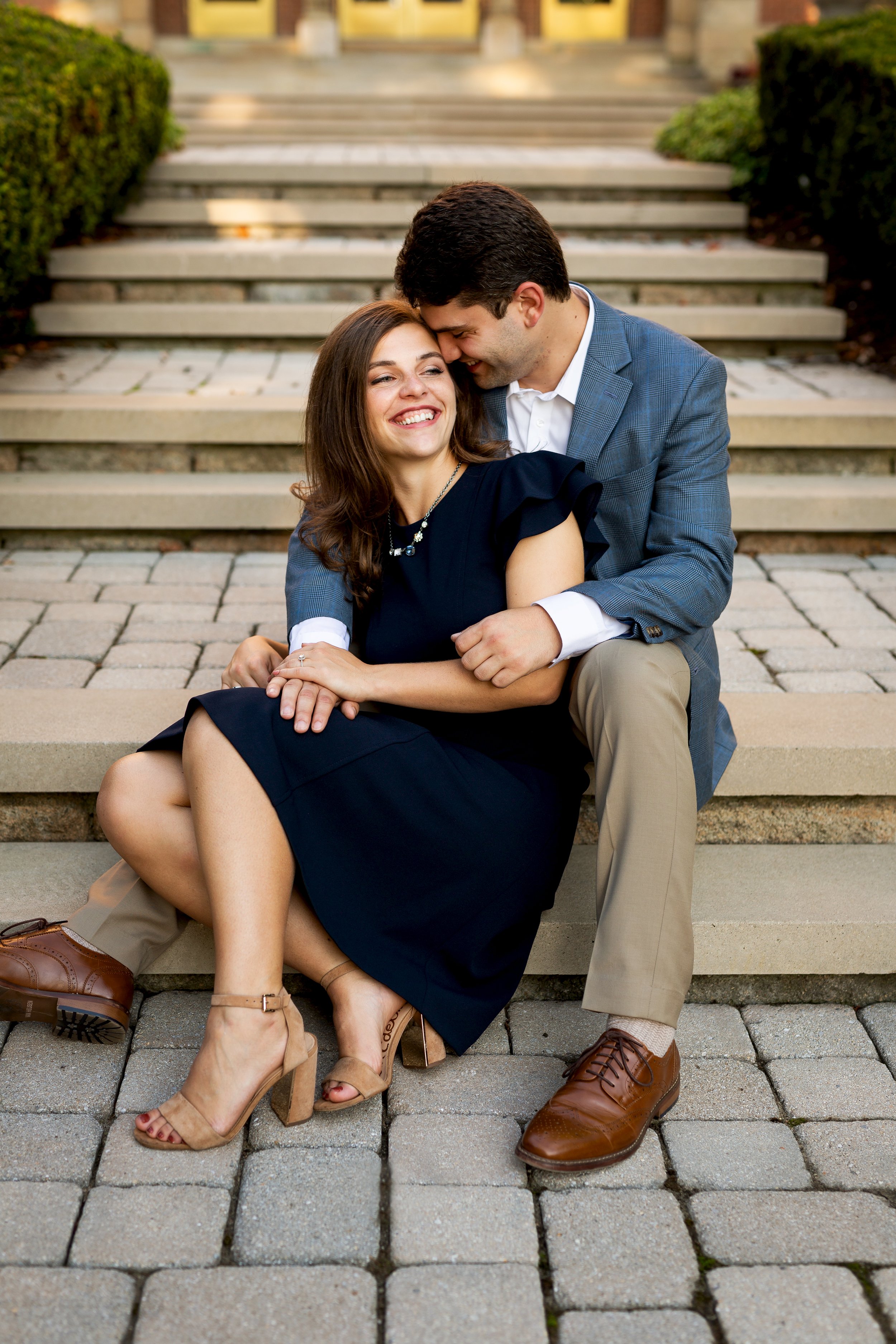 couple at washington and jefferson university