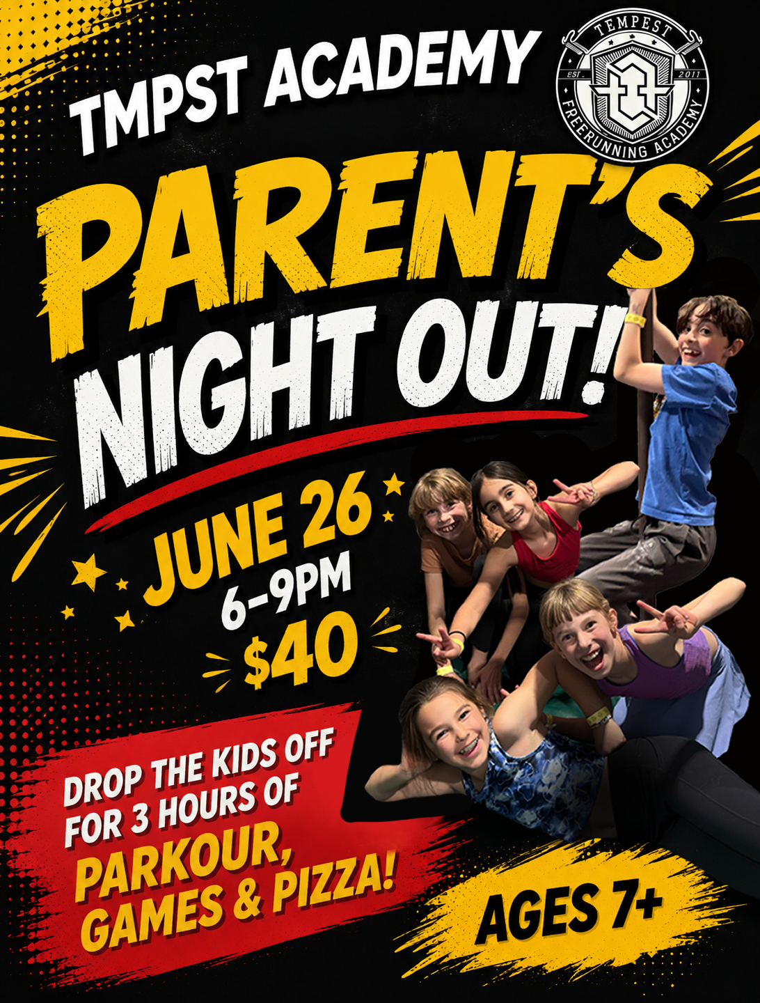 PARENT'S NIGHT OUT!