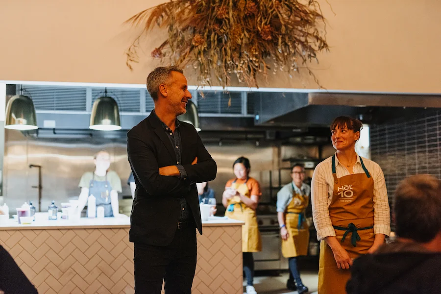 Bon Appétit EIC Adam Rapoport & Chef Angela Pinkerton of Che Fico