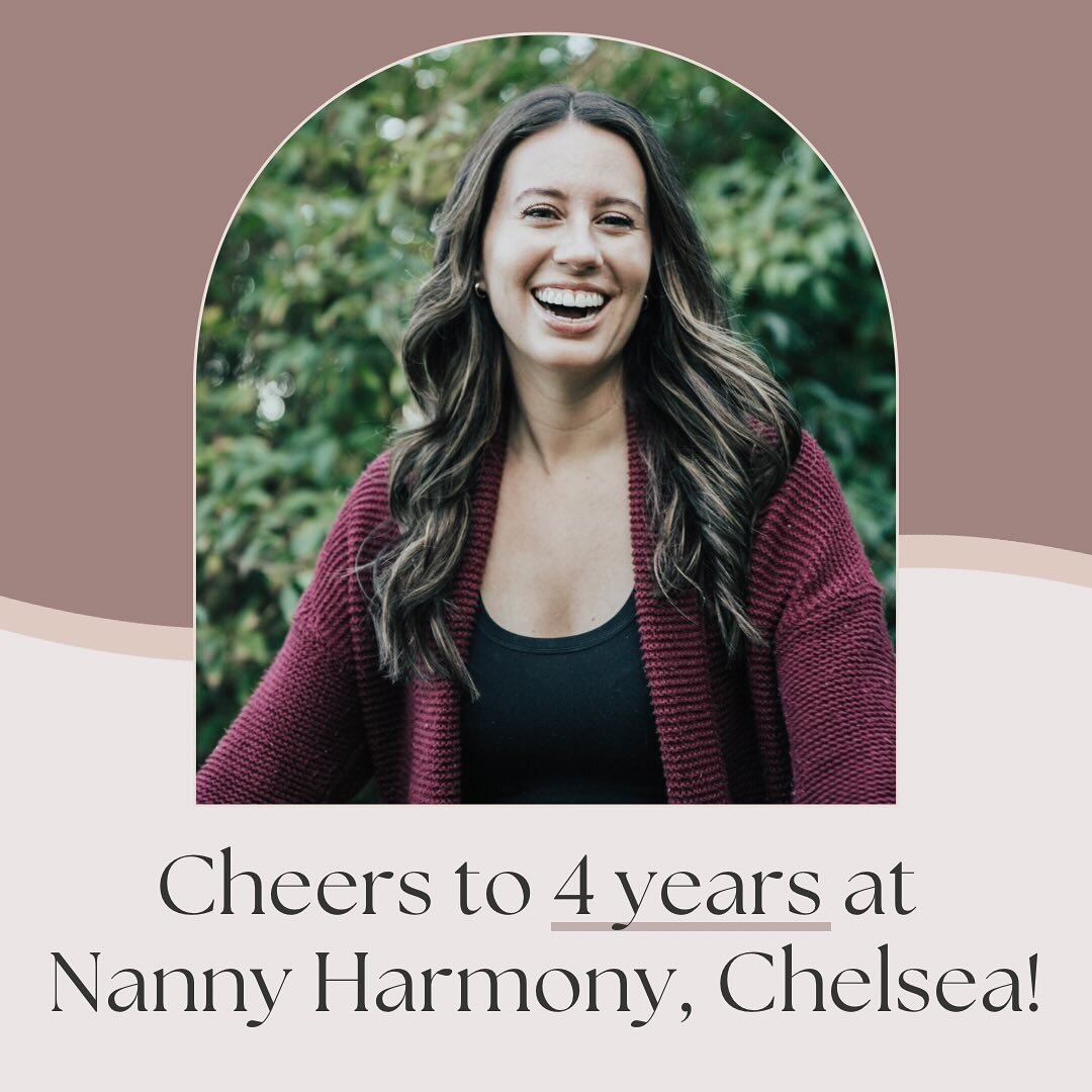 Happy Nanny Harmony Anniversary to you, Chelsea! 🎉

Chelsea has been an integral Placement Strategist on our team for 4 years now, and we wouldn&rsquo;t have it any other way. 

She brings positivity, warmth, consistency, genuine care, and FUN. With