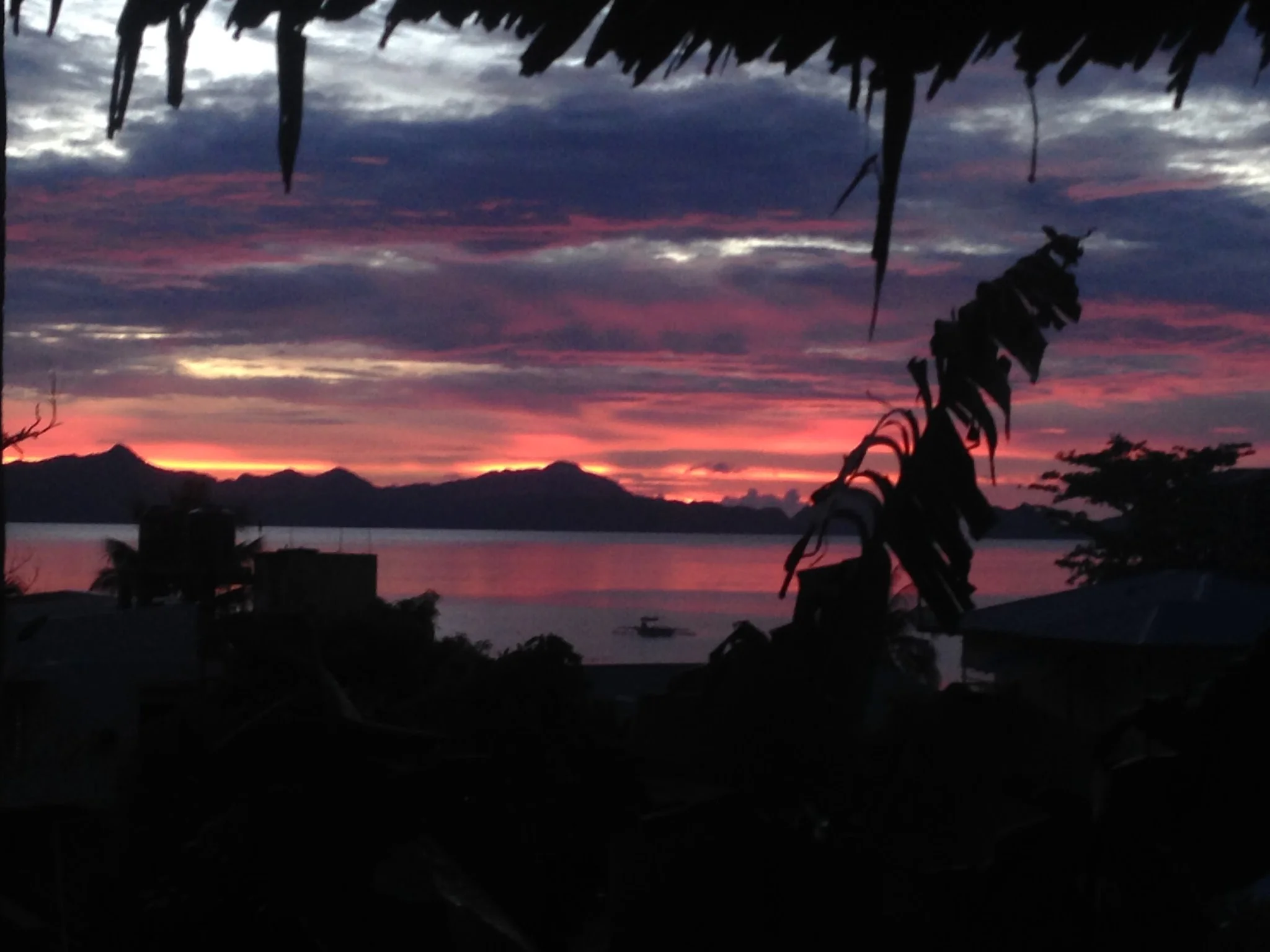View from the top of the villa