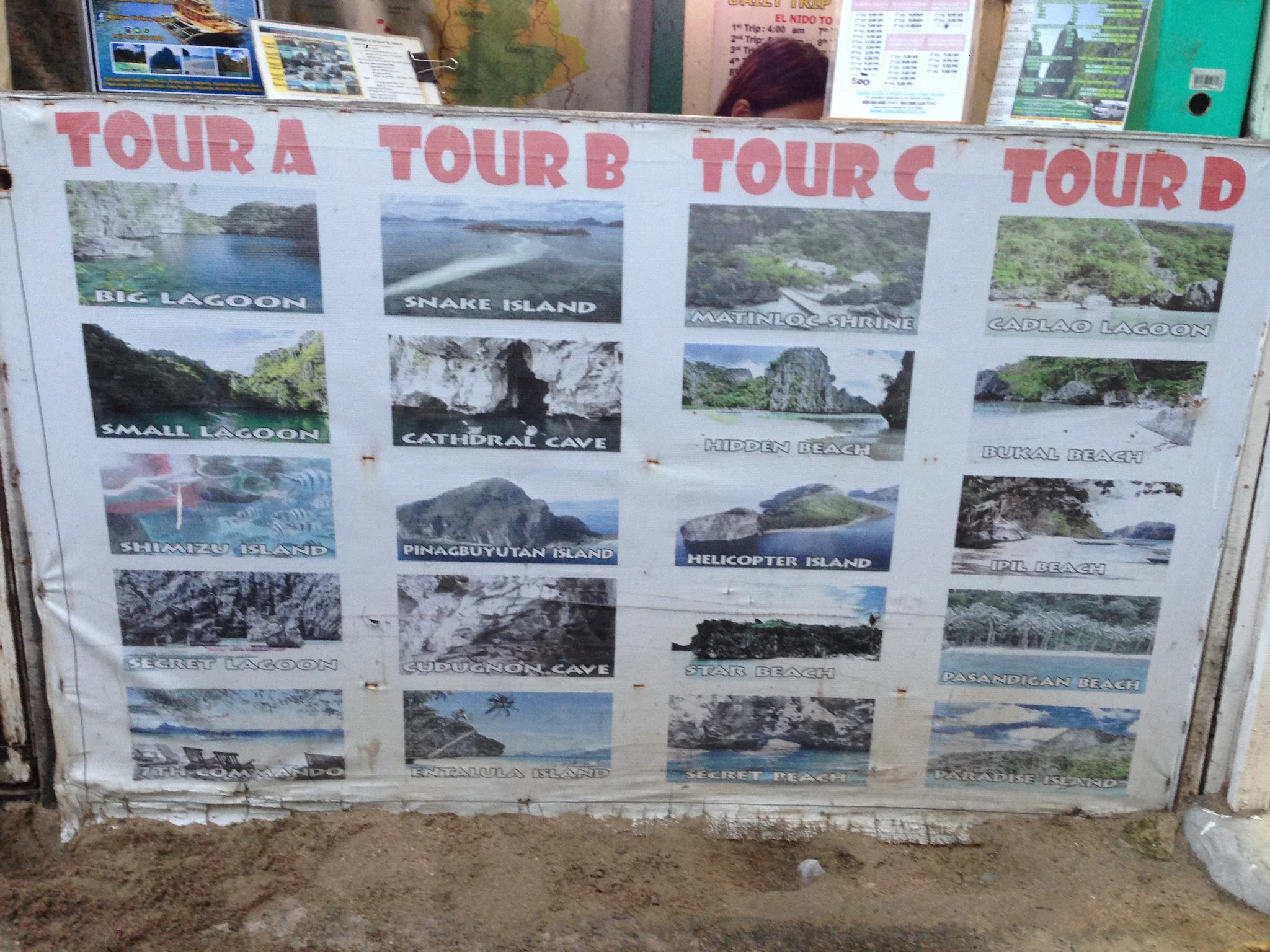 Tour options