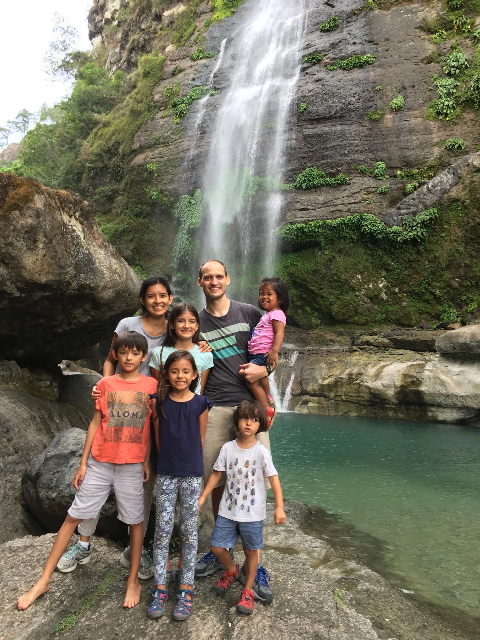 At the falls