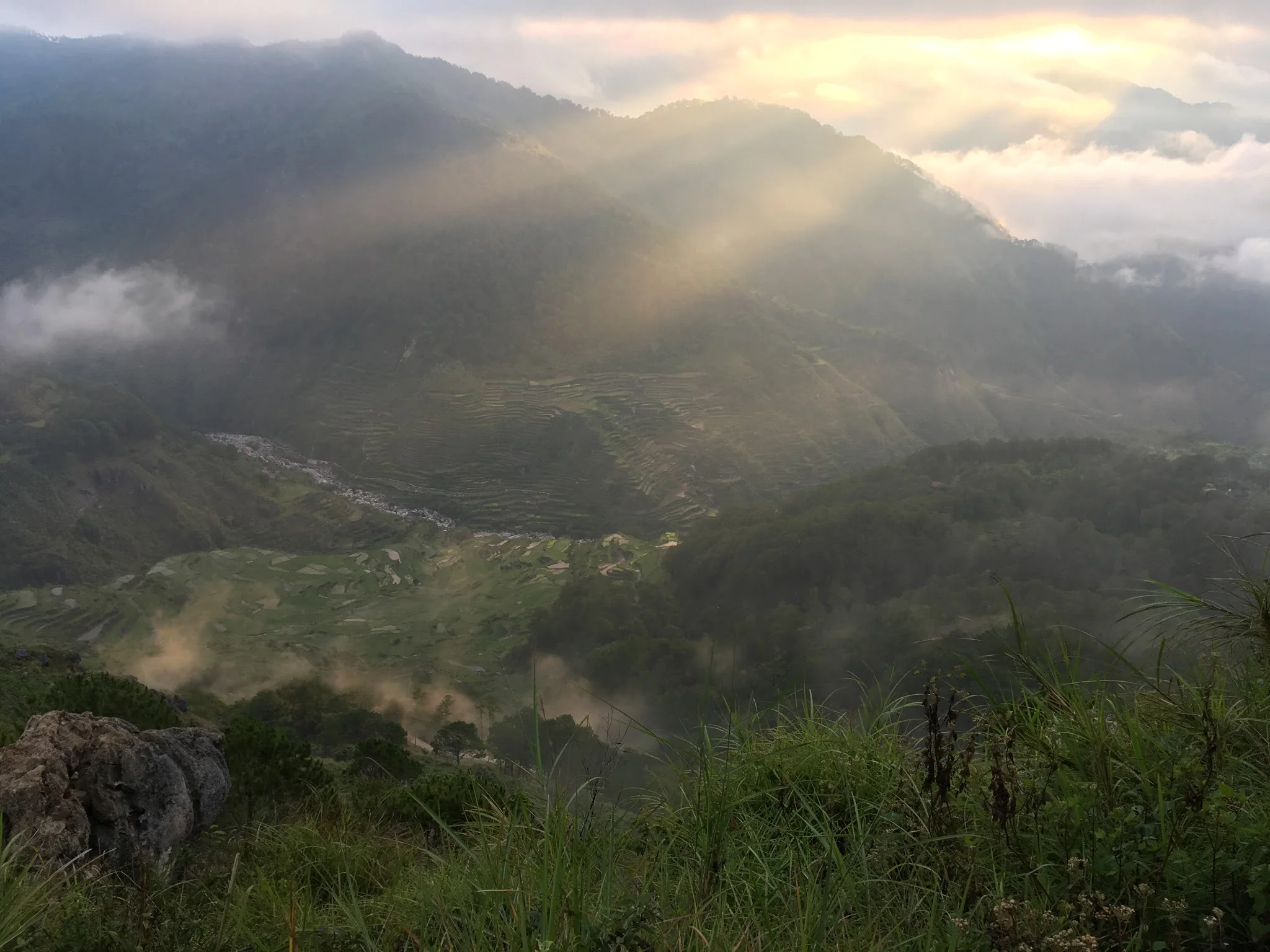 Foggy/cloudy day but still a magnificent sunrise