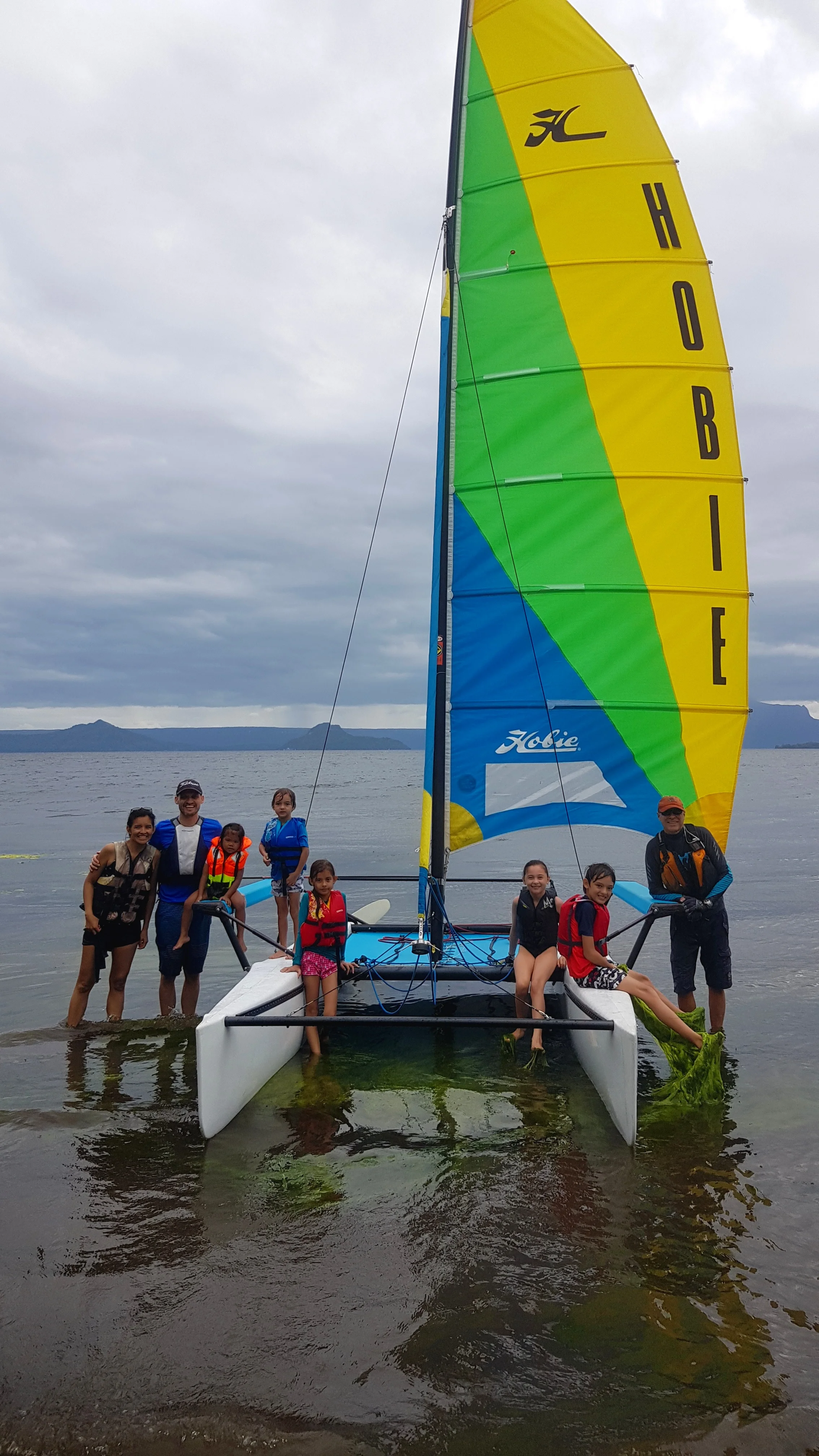 With Taal Lake Yacht Club owner, Peter Capotosto