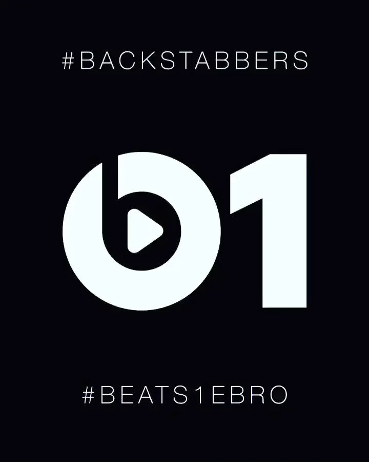 The Reasn "Backstabbers" Premiers on Beats1 Radio with Ebro