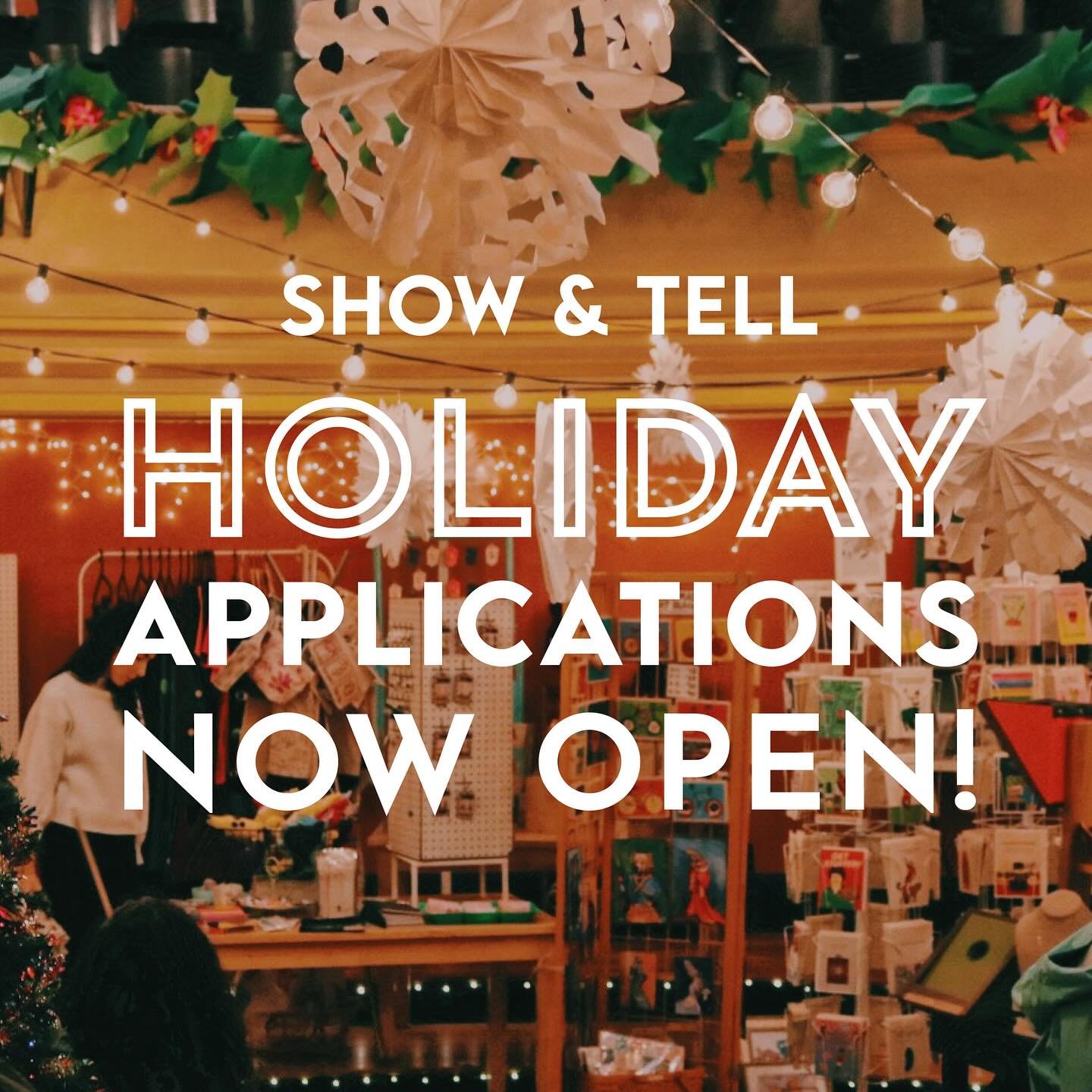 We have a full schedule of events this holiday season and can&rsquo;t wait to showcase the amazing crafters, makers, artists, and collectors! We&rsquo;re popping up in different locations throughout Downtown Asheville and can&rsquo;t wait to share in