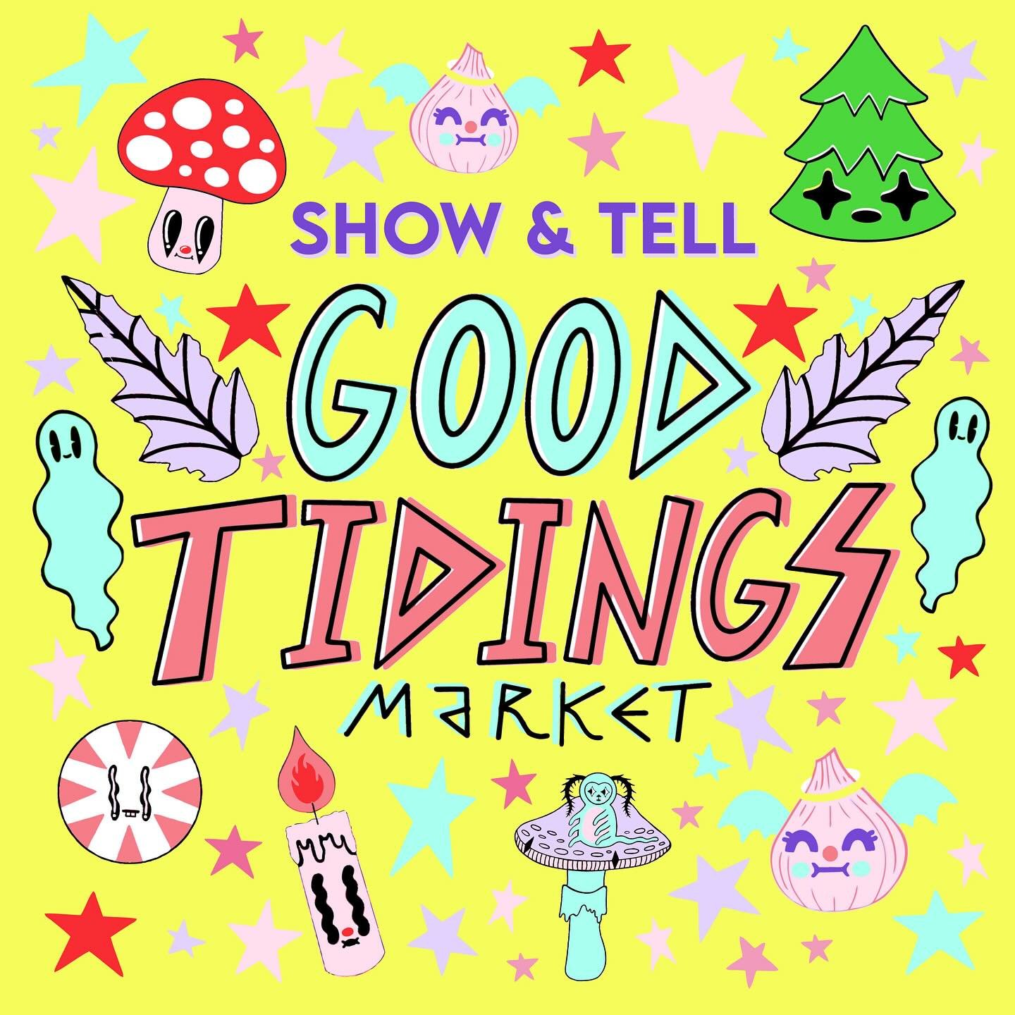 This weekend‼️ Show &amp; Tell is kicking off the holiday season with a gathering of artisans, makers, and vintage collectors inside the halls of the Asheville Masonic Temple in Downtown Asheville. Shop handmade jewelry, vintage clothing, handpoured 