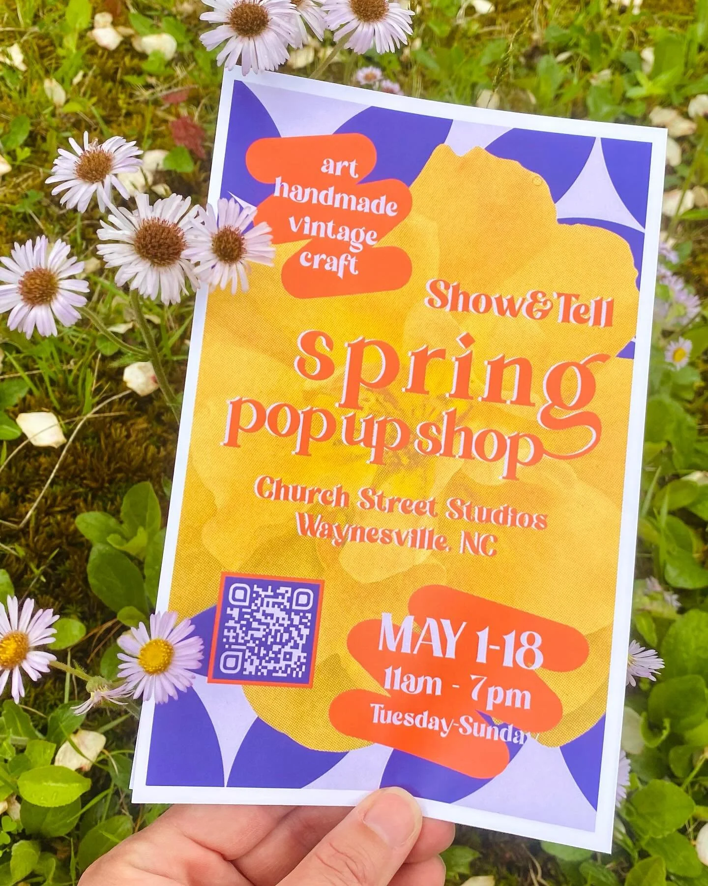 It&rsquo;s the last week to shop the 𝐒𝐩𝐫𝐢𝐧𝐠 𝐏𝐨𝐩 𝐔𝐩 𝐒𝐡𝐨𝐩🌷 We&rsquo;re delighted to bring 50+ artists, makers, and collectors together to create our favorite shopping experience. Be sure to stop by and see the magic inside the halls of 