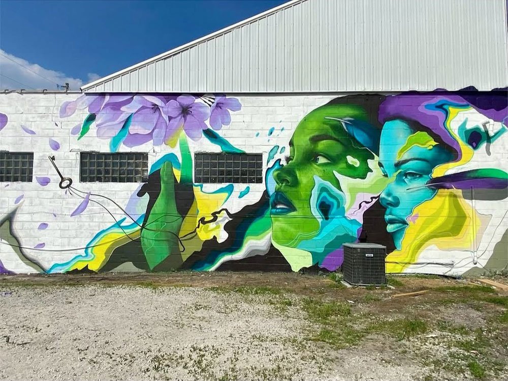 Max-Sansing-Green-Face-with-Flora-Jasper-County-Mura-Rensselaer-Indiana-RENARTWLK.jpg